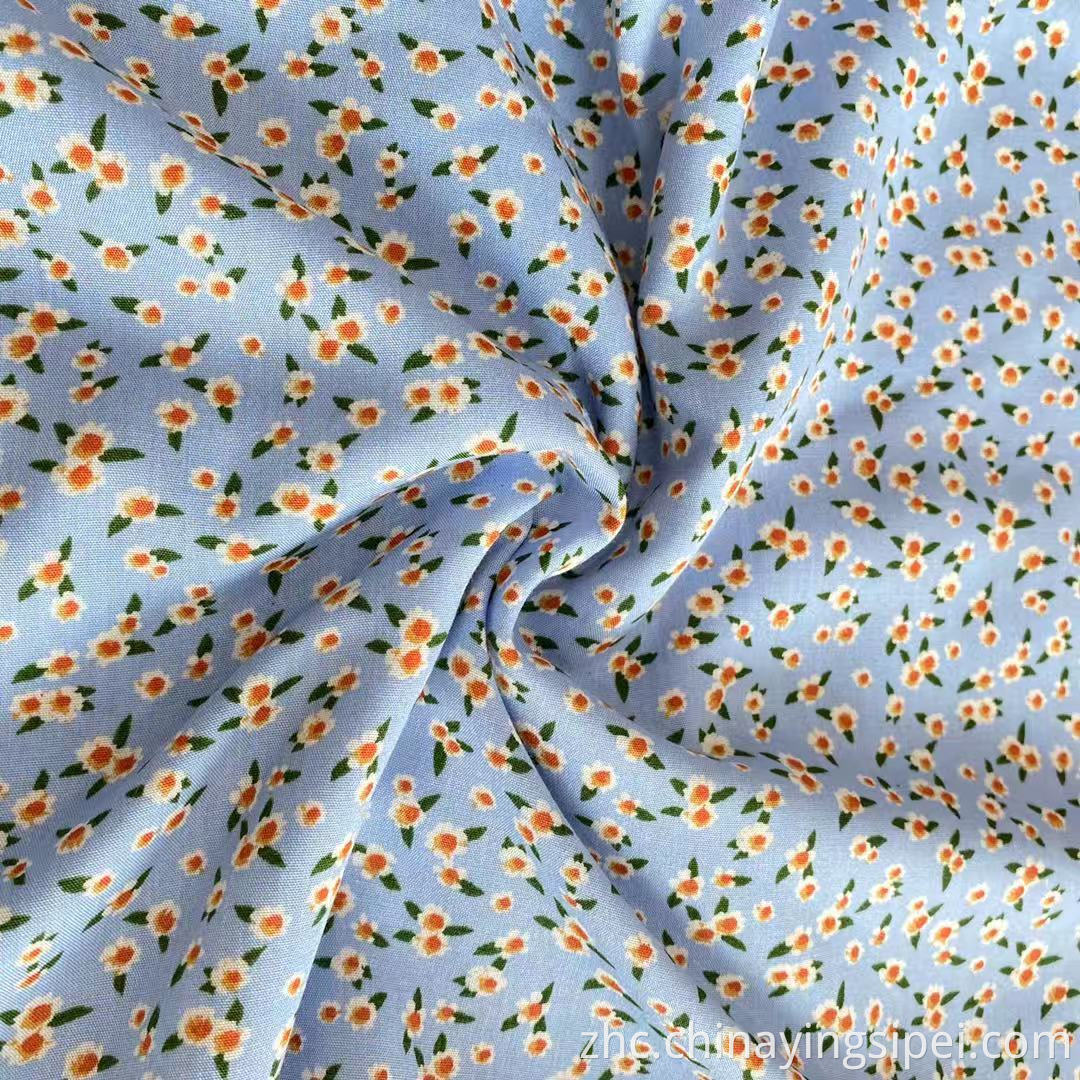 编织100%排放印刷的普通人造丝粘液织物30S 120GSM准备商品库存